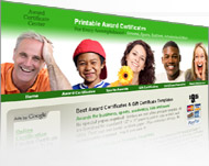 Award Certificate Center