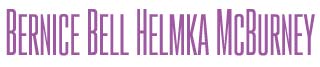 Bernice Bell Helmka McBurney