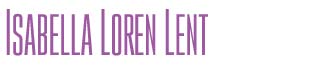 Isabella Loren Lent