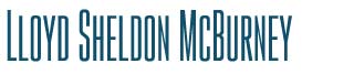 Lloyd Sheldon McBurney